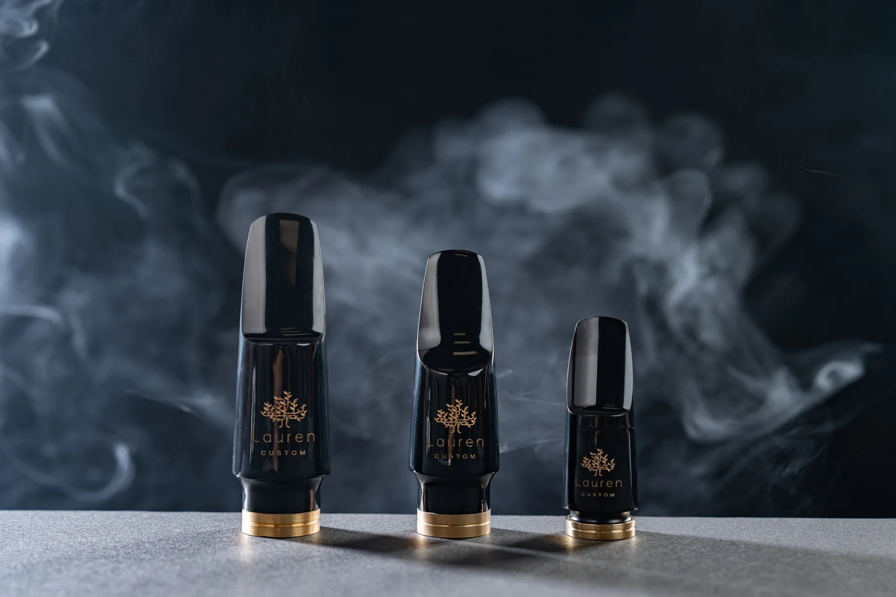劳伦 Custom 胶木萨克斯笛头细节