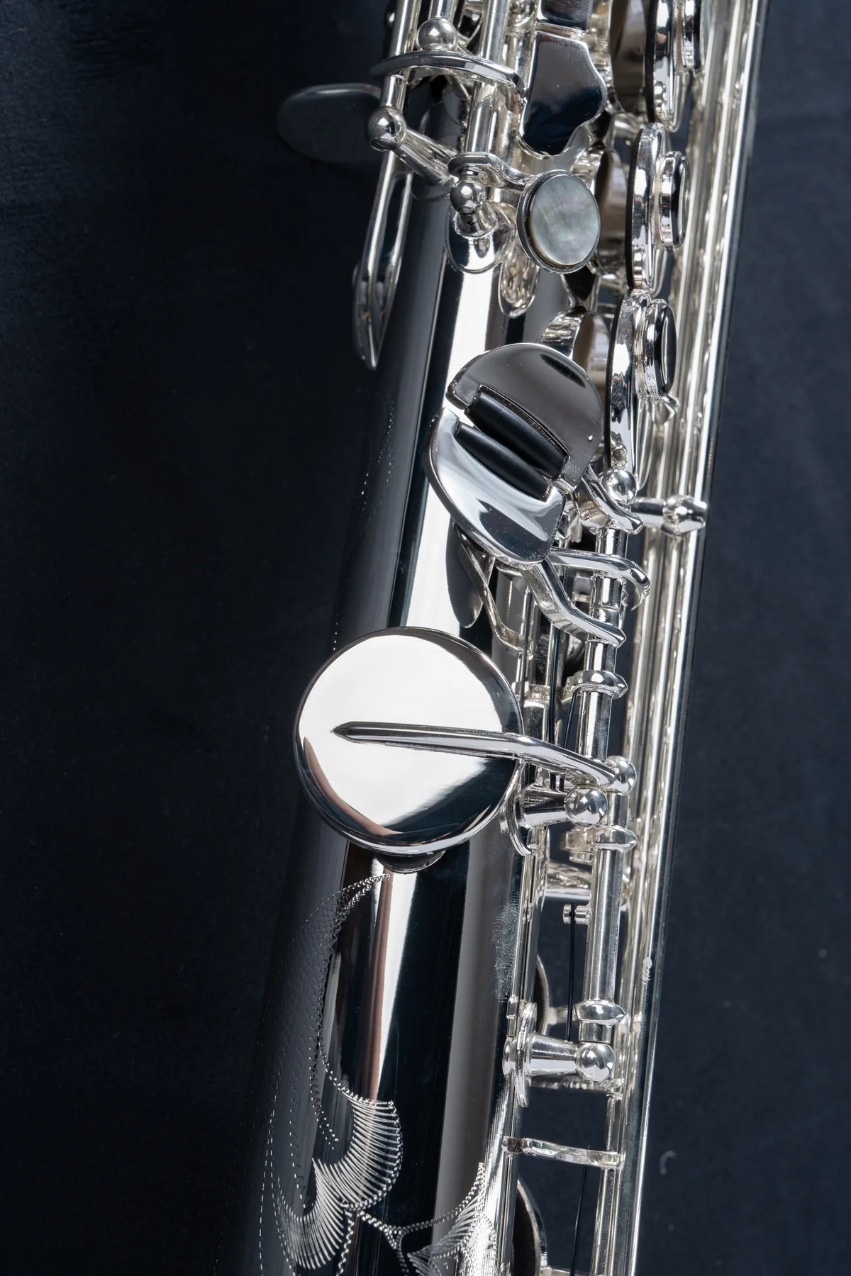 劳伦 S91 镀银高音萨克斯细节图 3